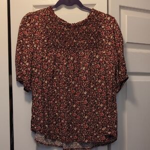 Floral Pink Women's Top